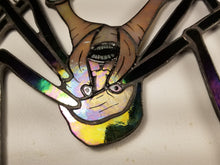 Load image into Gallery viewer, Norris Spider Head stained Glass Suncatcher preorder
