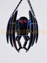Load image into Gallery viewer, Mothman Stained Glass Suncatcher preorder
