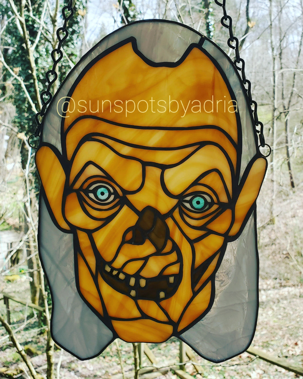 Crypt Creep Stained Glass Suncatcher preorder